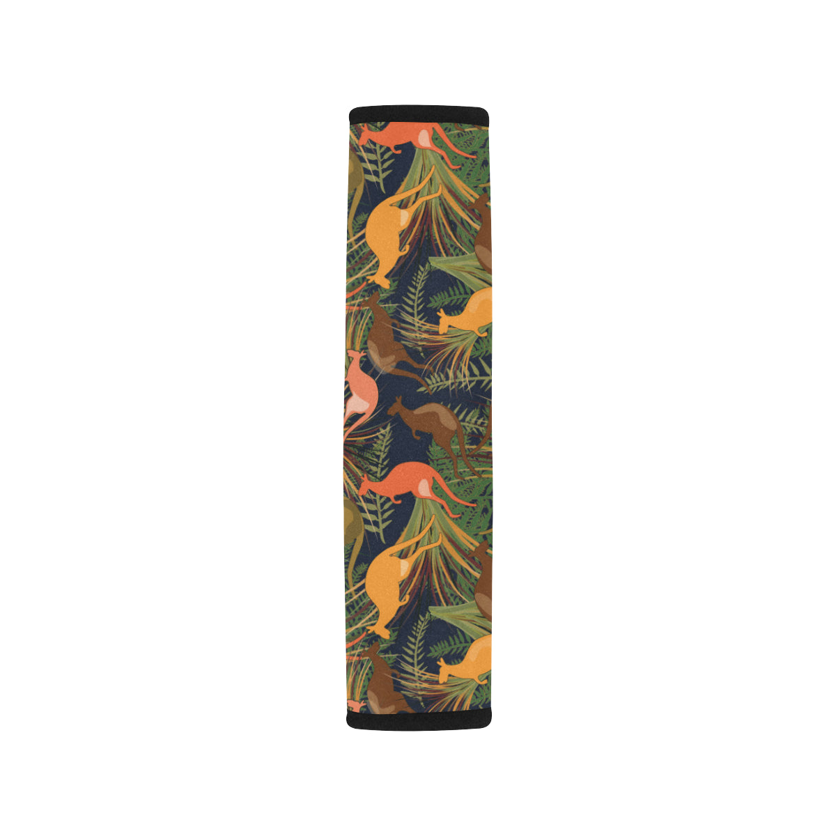 Kangaroos Pattern Print Design 07 Car Seat Belt Cover