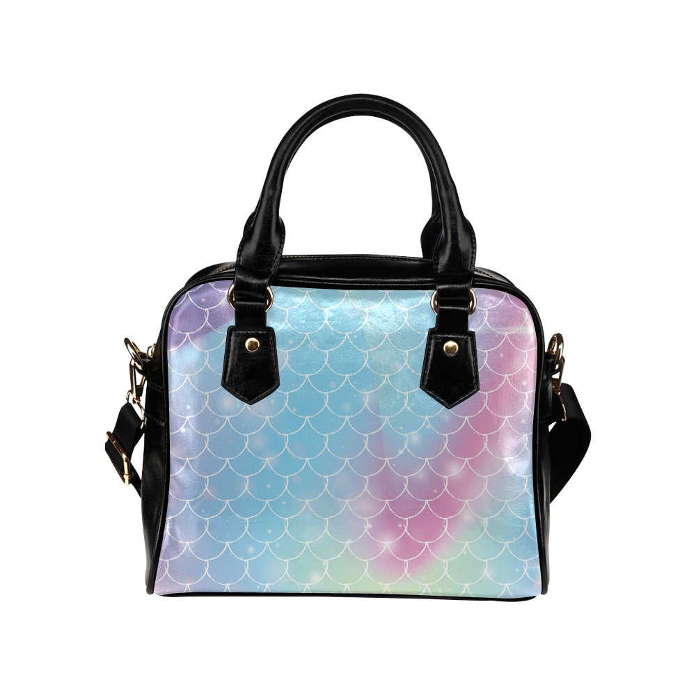 Rainbow Pattern Print Design A06 Shoulder Handbag