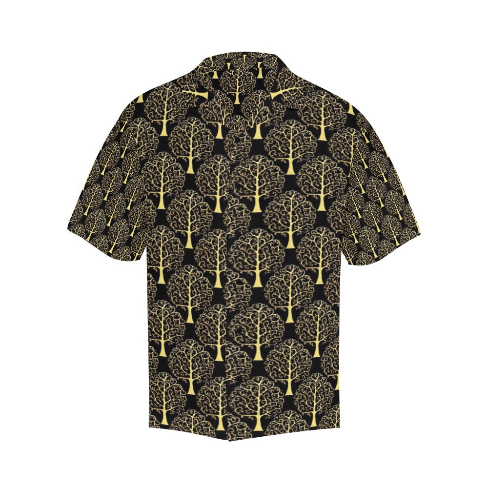 Tree Of Life Print Design LKS302 Men's Hawaiian Shirt