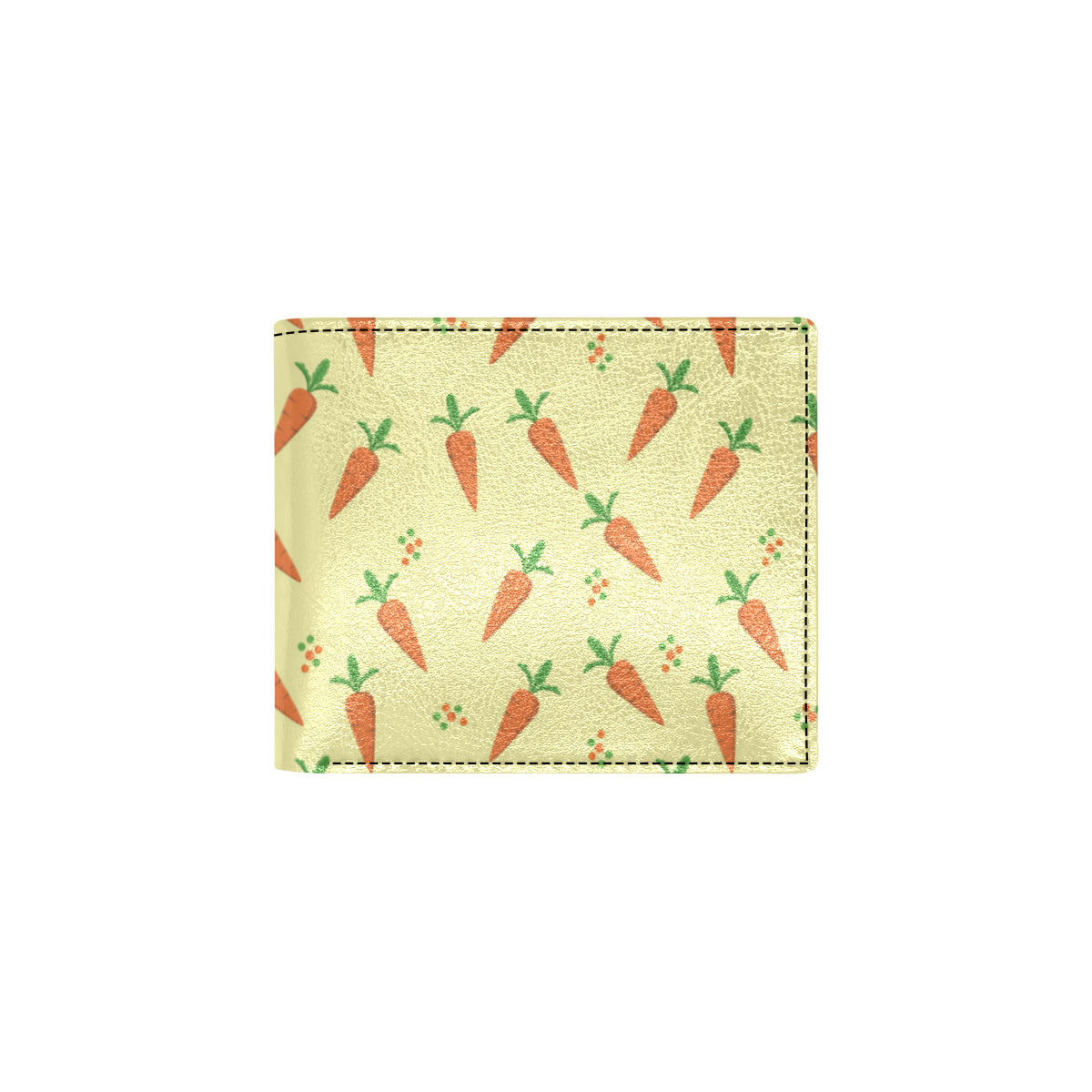 Carrot Pattern Print Design 04 Men's ID Card Wallet