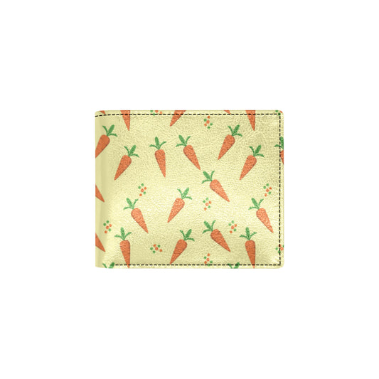 Carrot Pattern Print Design 04 Men's ID Card Wallet