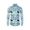 Sea Turtle Pattern Print Design T011 Men's Long Sleeve Shirt