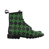 Celtic Knot Green Neon Design Women's Boots