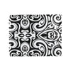 Polynesian Tattoo Pattern Men's ID Card Wallet