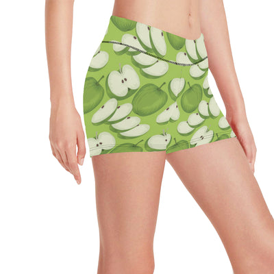 Apple Pattern Print Design AP010 Yoga Shorts