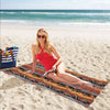 lizard Print Design LKS403 Beach Towel 32" x 71"