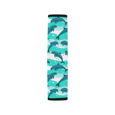 Dolphin Design Print Pattern Car Seat Belt Cover