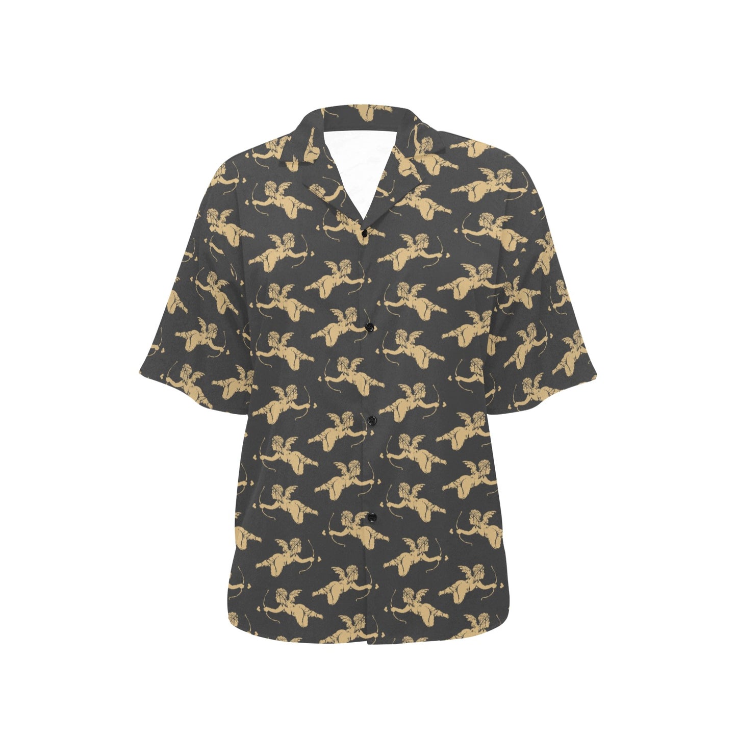Cupid Pattern Print Design 02 Women's Hawaiian Shirt