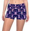 Rabbit Baby Pattern Print Design RB015 Yoga Shorts