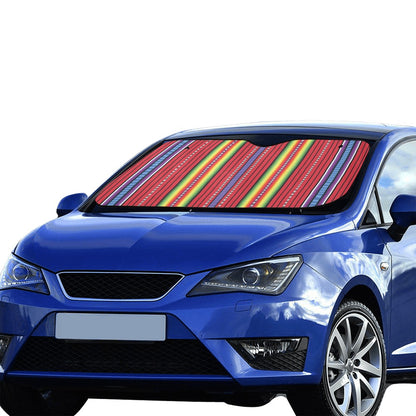 Serape Print Design LKS305 Car front Windshield Sun Shade