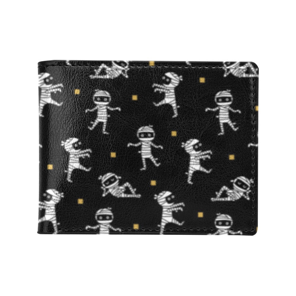 Mummy Cute Print Design LKS301 Men's ID Card Wallet