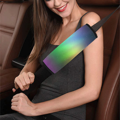 Aurora Borealis Pattern Print Design 03 Car Seat Belt Cover