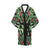 Bird Of Paradise Pattern Print Design BOP05 Women Kimono Robe