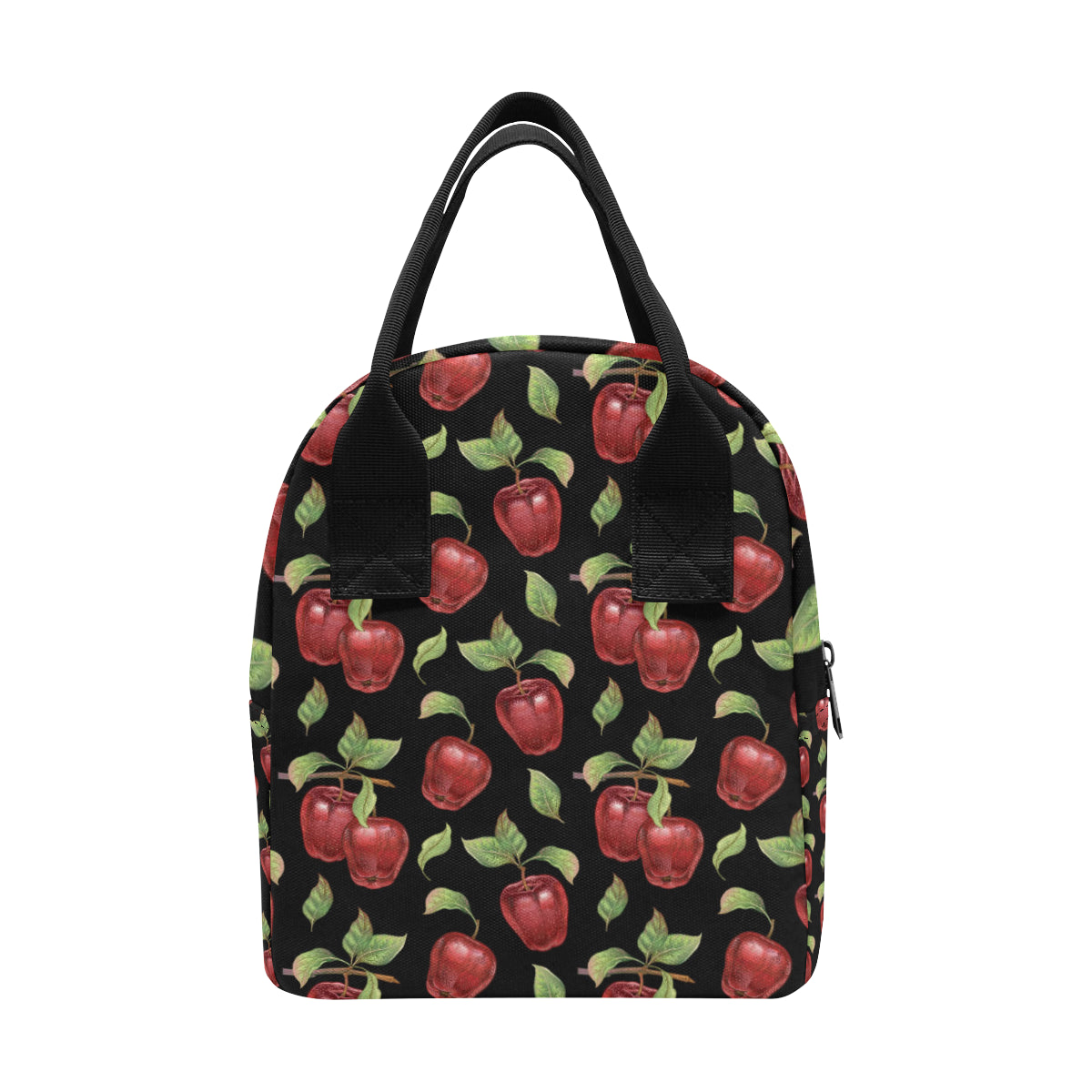 Apple Pattern Print Design AP011 Insulated Lunch Bag