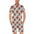 Hibiscus Print Design LKS3011 Men's Romper