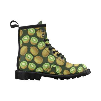 Kiwi Pattern Print Design KW04 Women's Boots