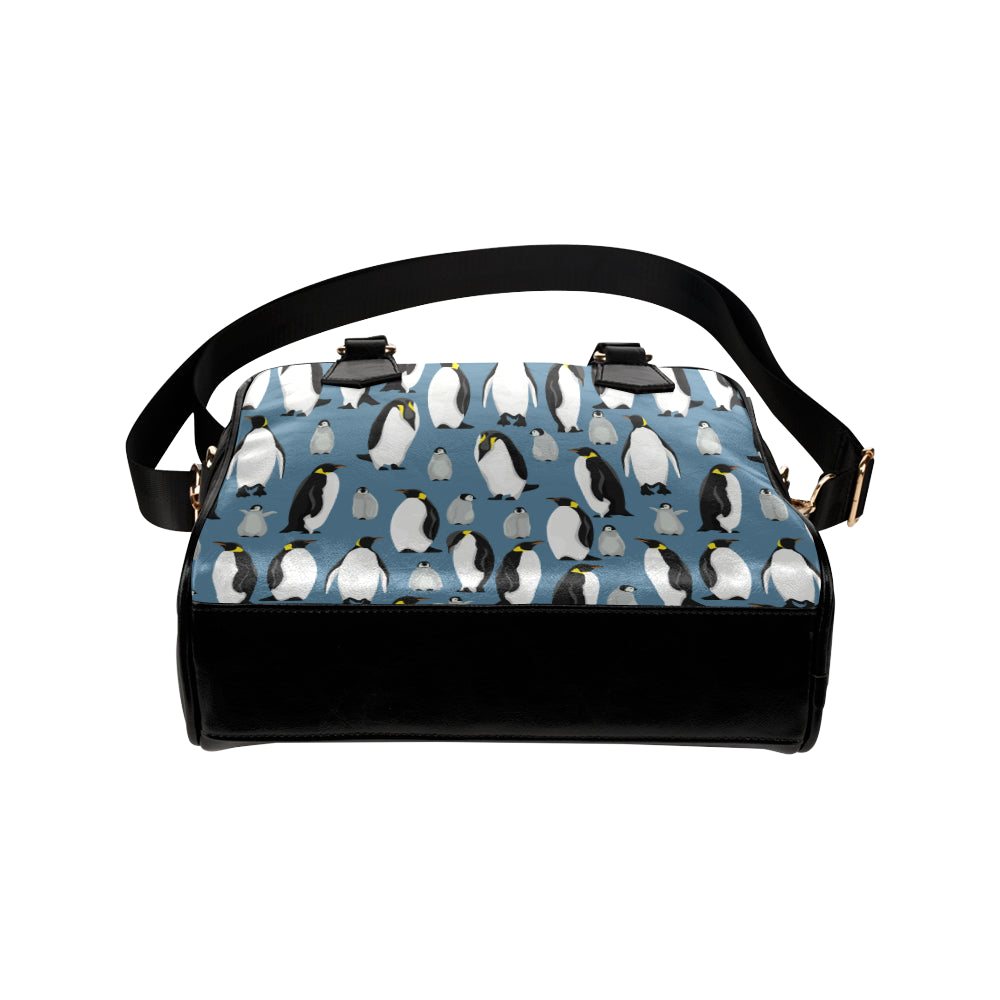 Penguin Pattern Print Design A03 Shoulder Handbag