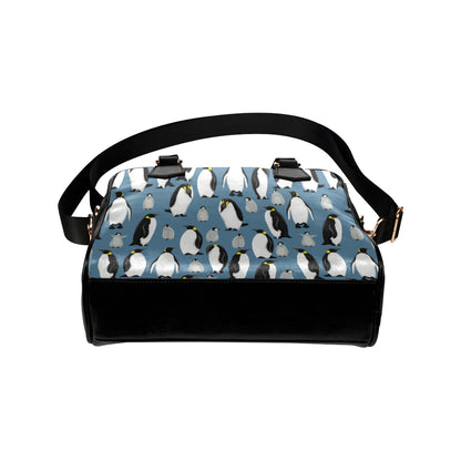 Penguin Pattern Print Design A03 Shoulder Handbag