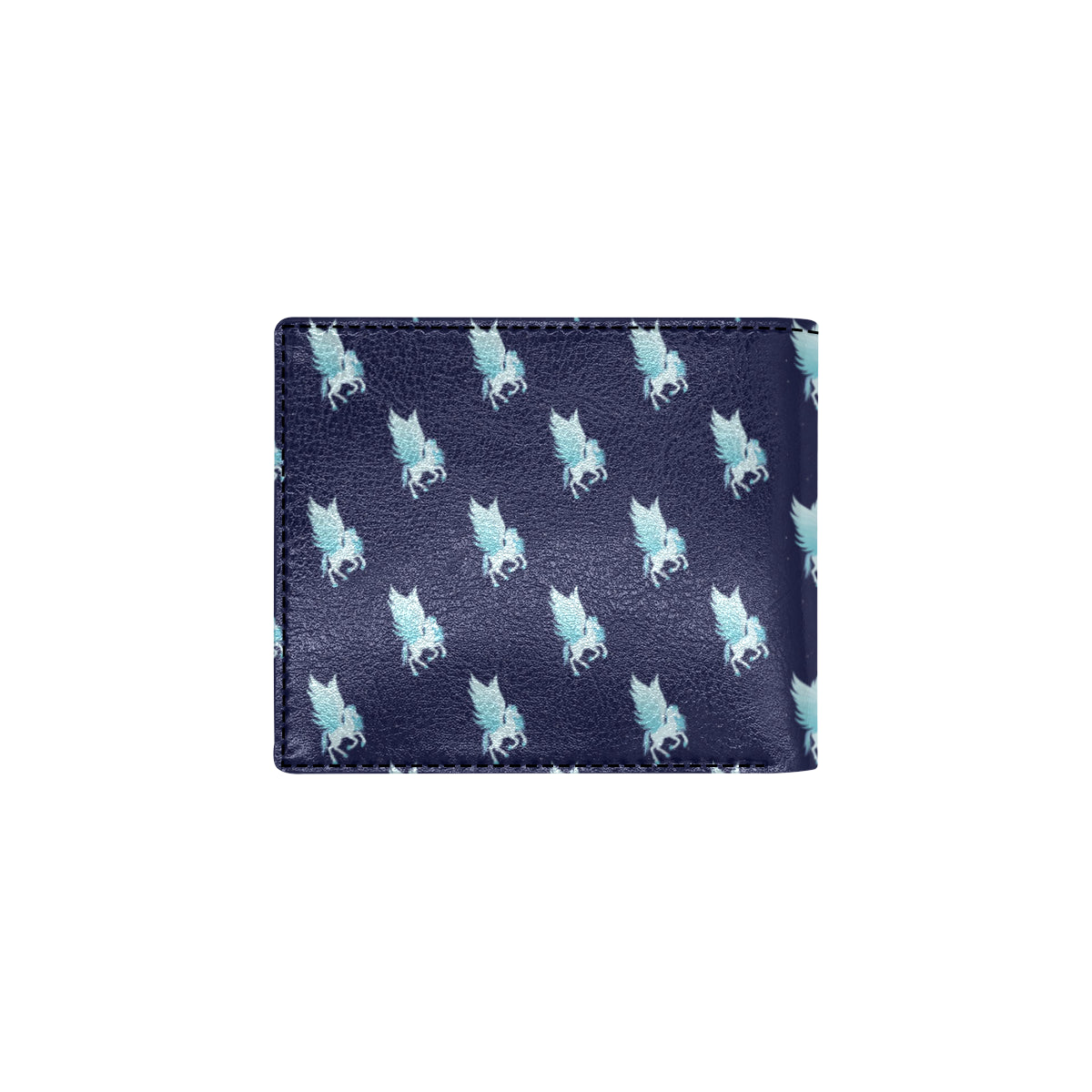 Pegasus Pattern Print Design 03 Men's ID Card Wallet