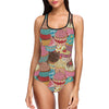 Cupcake Pattern Print Design CP01 Women Swimsuit