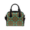 Medallion Pattern Print Design 02 Shoulder Handbag