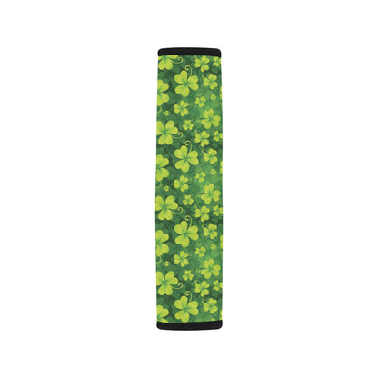 Shamrock Clover Print Car Seat Belt Cover