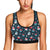 Cupcake Pattern Print Design 03 Sports Bra