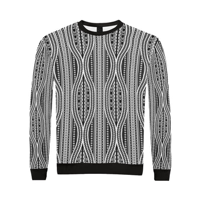 Polynesian Tribal Style Men Long Sleeve Sweatshirt