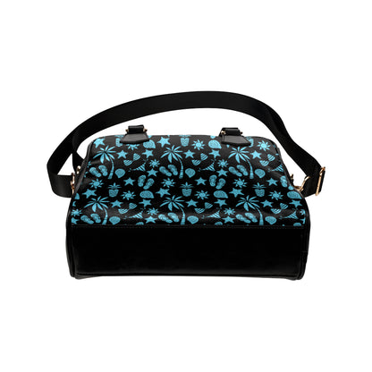 Beach Scene Pattern Print Design 03 Shoulder Handbag