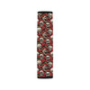 Skull Roses Design Themed Print Car Seat Belt Cover