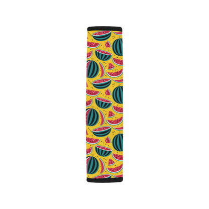 Watermelon Pattern Print Design WM02 Car Seat Belt Cover