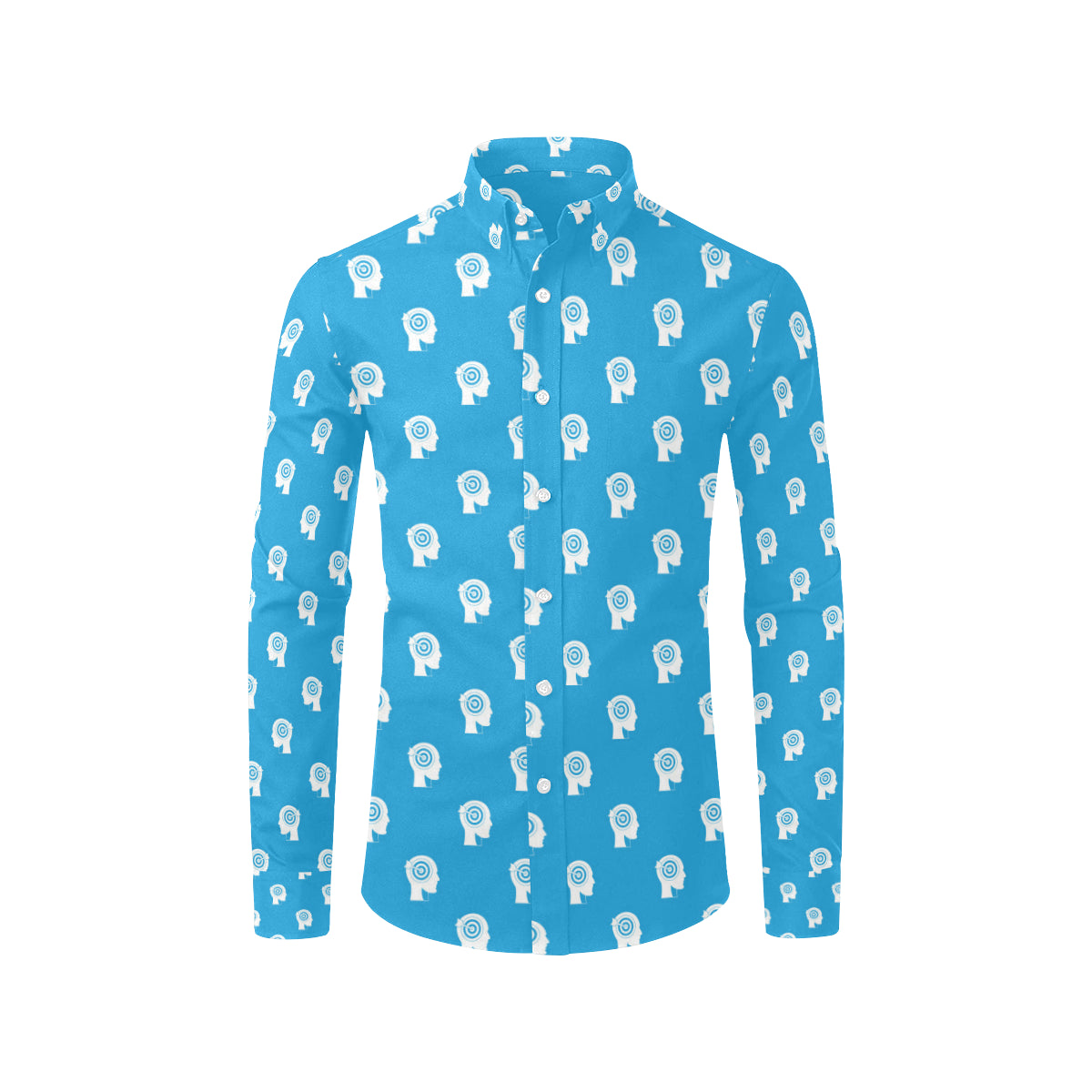 Psychology Pattern Print Design A03 Men's Long Sleeve Shirt