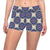 lotus Boho Pattern Print Design LO08 Yoga Shorts