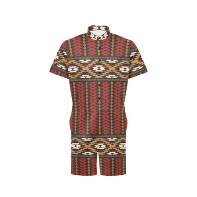 Native Pattern Print Design A02 Men's Romper