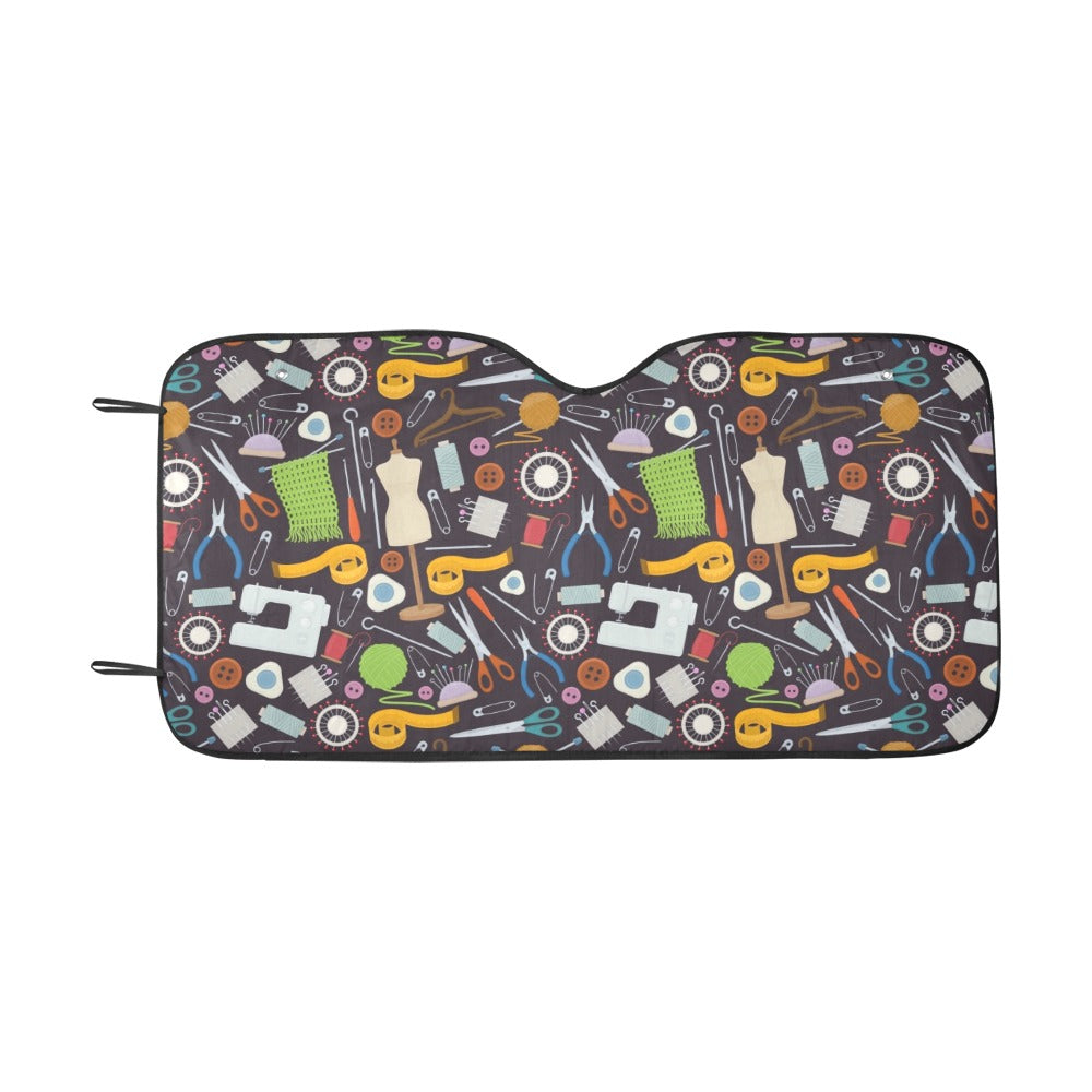 Sewing Equipment Print Design LKS308 Car front Windshield Sun Shade