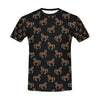 Horse Print Design LKS3010 Men's All Over Print T-shirt