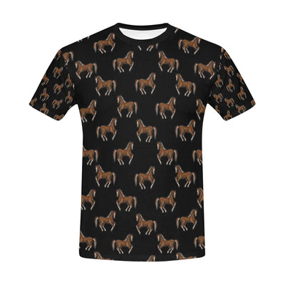 Horse Print Design LKS3010 Men's All Over Print T-shirt