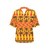 African Pattern Print Design 01 Women's Hawaiian Shirt