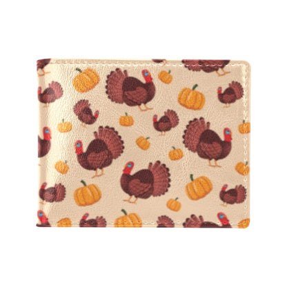 Thanksgiving Print Design LKS308 Men's ID Card Wallet