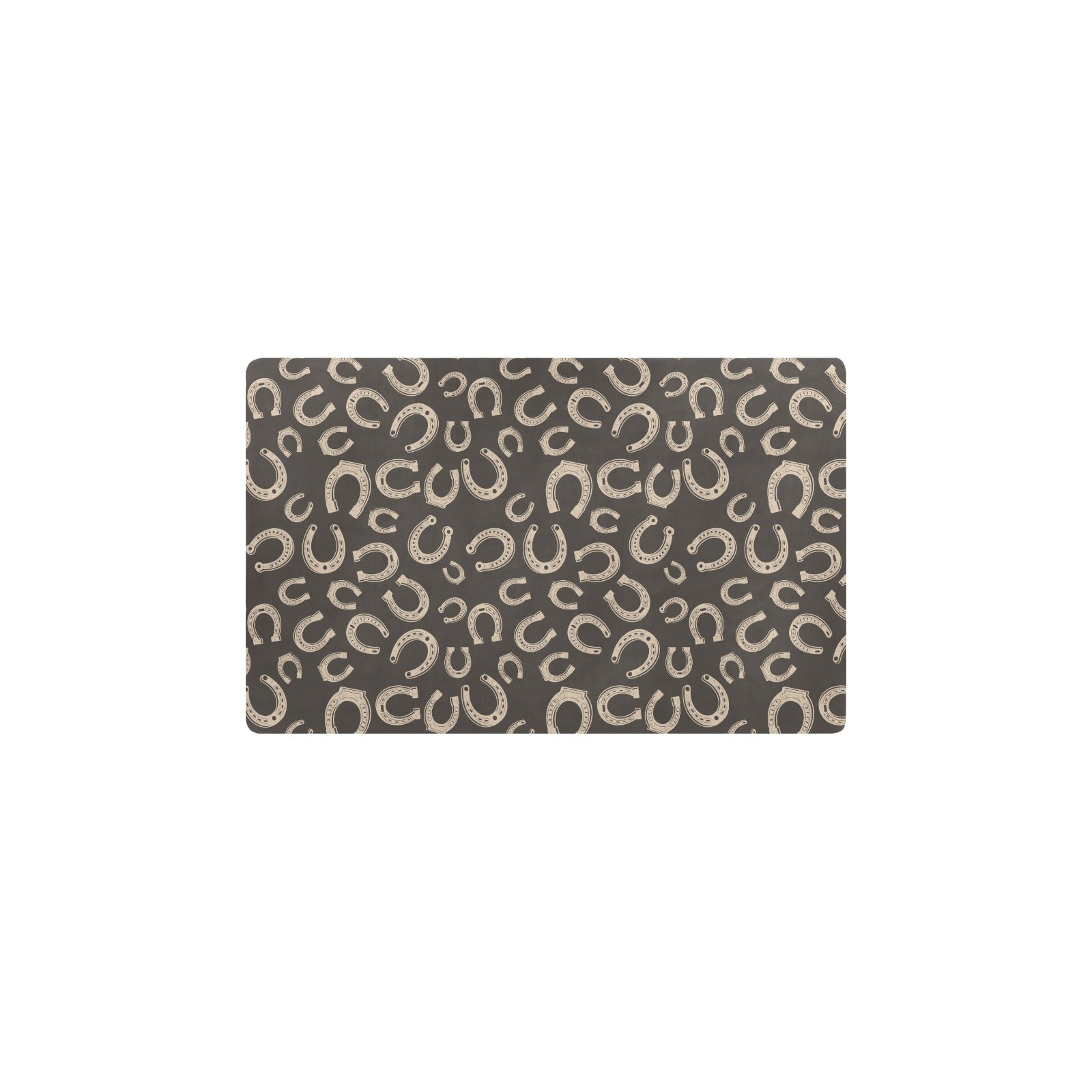 Horseshoe Print Design LKS303 Kitchen Mat