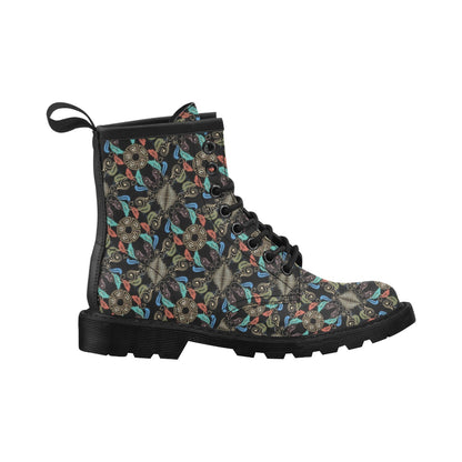 Ancient Greek Print Design LKS308 Women's Boots