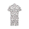 Cow Pattern Print Design 02 Men's Romper