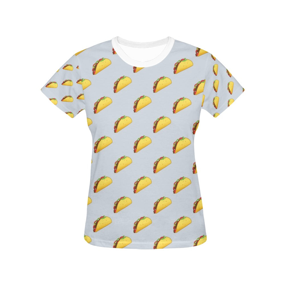 Taco Print Design LKS304 Women's  T-shirt