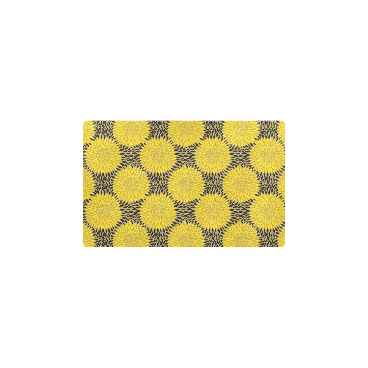 Sunflower Pattern Print Design SF06 Kitchen Mat