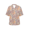 Boho Pattern Print Design 03 Women's Hawaiian Shirt