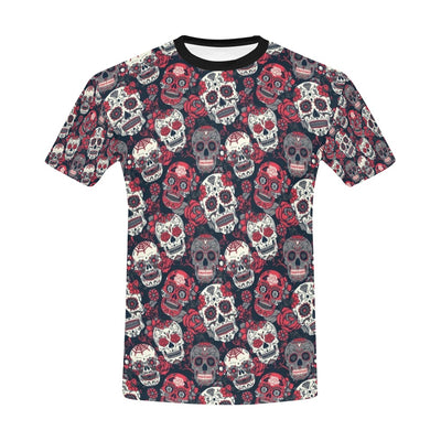 Sugar Skull Print Design LKS303 Men's All Over Print T-shirt