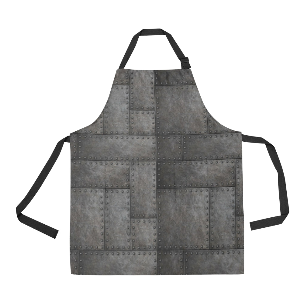 Armor Pattern Print Design 02 Apron with Pocket