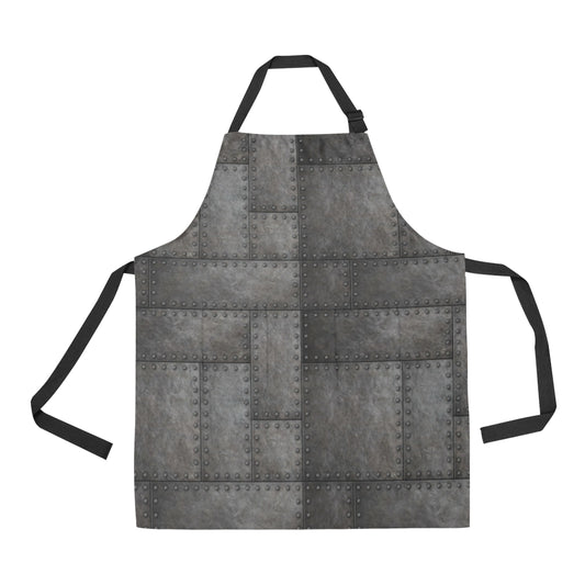 Armor Pattern Print Design 02 Apron with Pocket