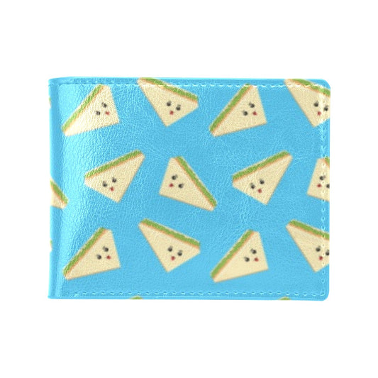 Sandwich Emoji Print Design LKS305 Men's ID Card Wallet