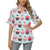 CupCake Print Pattern Women's Hawaiian Shirt